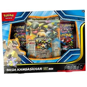 NEW Pokemon TCG Mega Kangaskhan Ex Collection w/Promo + 4 Packs SEALED BOX 5129